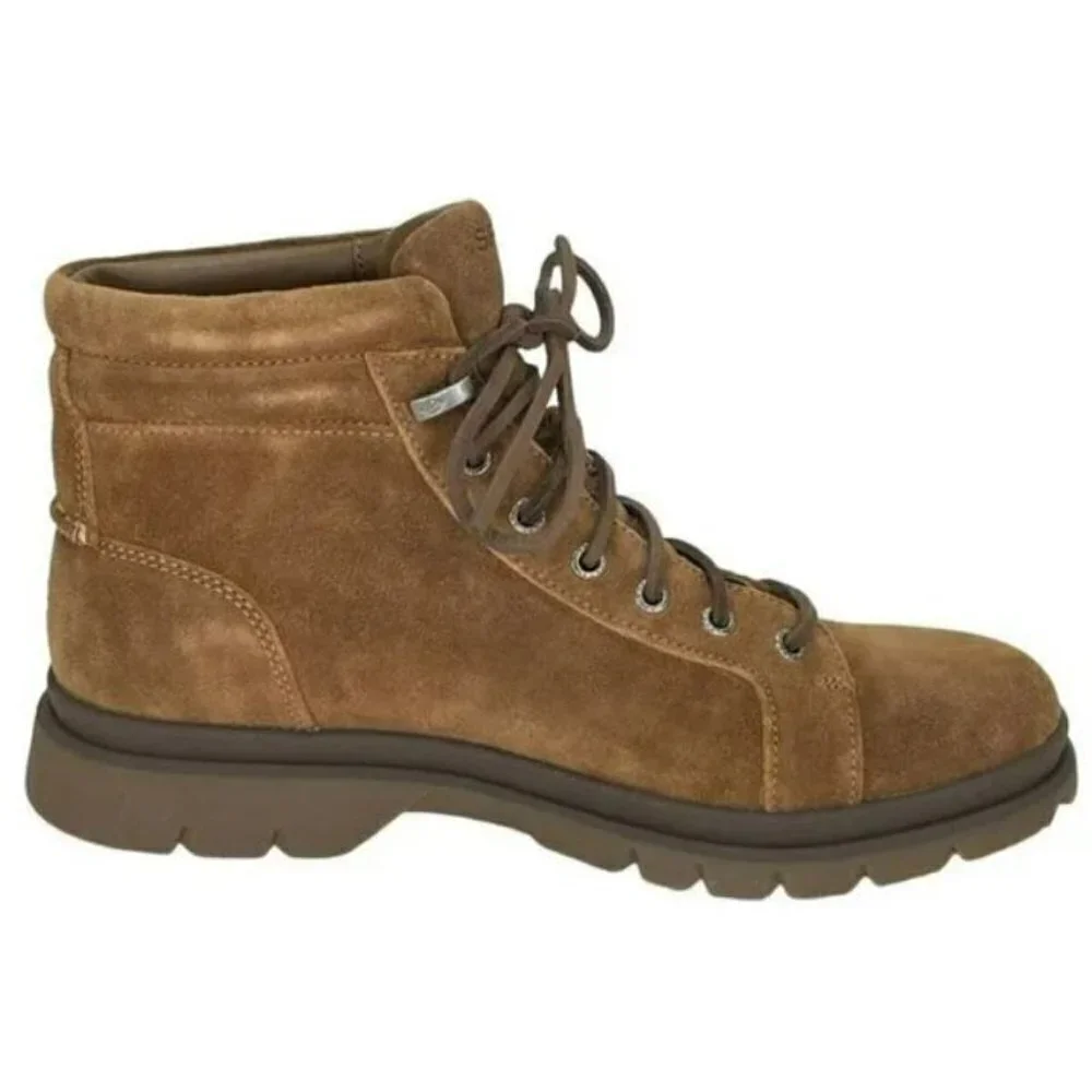 Sperry Watertown LTT Light Brown Waterproof Suede Mens Boots 9.5M